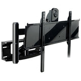 Peerless PLA50-UNLP-GB Articulating Wall Arm for 32-50 Flat Panel Screens - Gloss Black