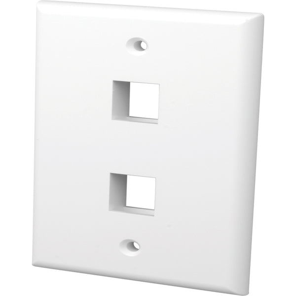 Vanco 2 Socket Keystone Faceplate Vanco 2 Socket Keystone Faceplate