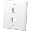 Vanco 2 Socket Keystone Faceplate Vanco 2 Socket Keystone Faceplate