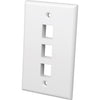 Vanco 3 Socket Keystone Faceplate Vanco 3 Socket Keystone Faceplate