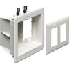 Arlington TVBU505 Recessed Double Gang Mounting Box Arlington TVBU505 Recessed Double Gang Mounting Box