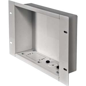 Peerless-AV Recessed Cable Management and Power Storage Accessory Box Peerless-AV Recessed Cable Management and Power Storage Accessory Box