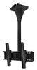 Peerless ECMU-02-C 2' Wind Rated Ceiling Tilt Mount - Black