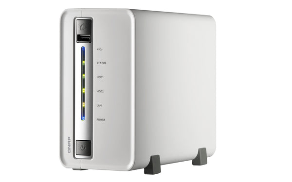 QNAP Affordable 4-channel / 2-bay Lite NVR for SOHO & Home QNAP Affordable 4-channel / 2-bay Lite NVR for SOHO & Home