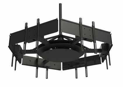 Peerless-AV DST942-6 Ceiling Mount for Flat Panel Display