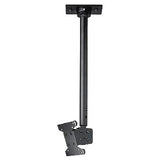 Peerless LCC18C 18-30 LCD Ceiling Mount w/Cable Covers - Black