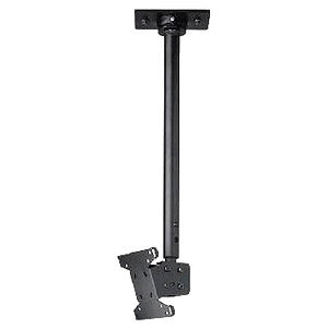 Peerless LCC18C 18-30" LCD Ceiling Mount w/Cable Covers - Black