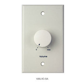 Lowell 100LVC-SA Attenuator 100W, 70V/25V, 1-gang Standard Plastic - Almond Lowell 100LVC-SA Attenuator 100W, 70V/25V, 1-gang Standard Plastic - Almond