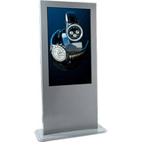 Peerless KP555-AB Portrait Indoor Digital Signage/Kiosk Enclosure for 55 LCD Displays - Black