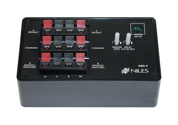 Niles ABS-1 FG00271 Sound-Triggered Speaker-Level A-B Switch Niles ABS-1 FG00271 Sound-Triggered Speaker-Level A-B Switch