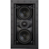 SpeakerCraft ASM54311 Profile AIM LCR3 One 3 In-Ceiling Speaker with Pivoting Woofer - Black (Each)