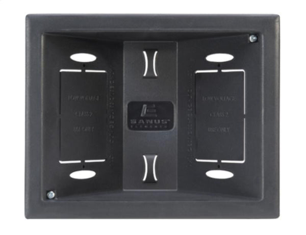 Sanus ELM803B1 In-Wall Black Low Voltage Box Sanus ELM803B1 In-Wall Black Low Voltage Box