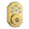 Kwikset Smartcode Deadbolt with Z-Wave Polished (Brass)