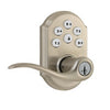 Kwikset SmartCode Lever with Z-Wave Satin (Nickel)