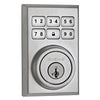 Kwikset Contemporary Smartcode Deadbolt with Z-Wave (Satin Chrome) Kwikset Contemporary Smartcode Deadbolt with Z-Wave (Satin Chrome)