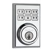 Kwikset Contemporary Smartcode Deadbolt with Z-Wave; Polished Chrome Kwikset Contemporary Smartcode Deadbolt with Z-Wave; Polished Chrome
