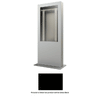 Peerless KIP542 Indoor Portrait Kiosk Enclosure for 47 inch Screens - Black Peerless KIP542 Indoor Portrait Kiosk Enclosure for 47 inch Screens - Black