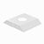 Peerless MOD-ACF-W Cover For MOD-CPF Square Ceiling Plate - White