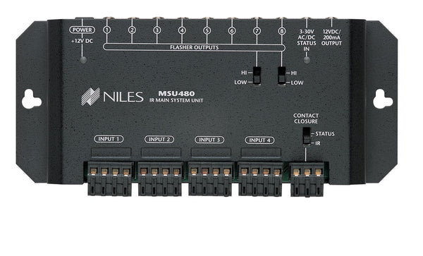 Niles MSU480 (FG01004) Main System Unit IR Repeater System for Single Zone Applications Niles MSU480 (FG01004) Main System Unit IR Repeater System for Single Zone Applications