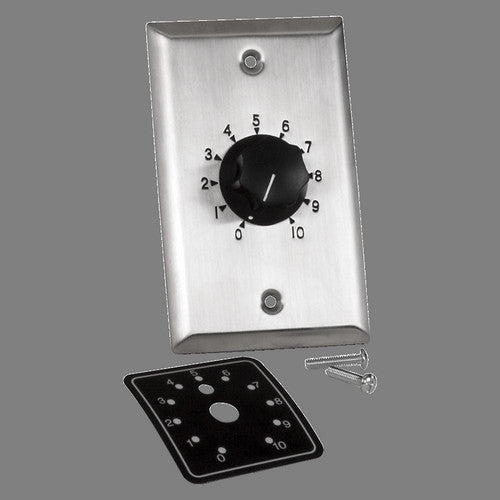 Atlas Sound E408-100 100W Volume Control Stainless Steel Atlas Sound E408-100 100W Volume Control Stainless Steel