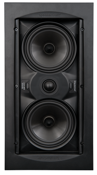 SpeakerCraft ASM54611 Profile AIM LCR5 One 5.25" In-Wall Speaker - Black (Each)