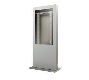 Peerless KIP546 Portrait Kiosk Enclosure for 46" Display - Black Peerless KIP546 Portrait Kiosk Enclosure for 46" Display - Black