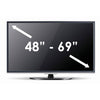 Installation Option: TV 48" - 69" Installation Option: TV 48" - 69"