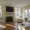 Installation Option: Over Fireplace Installation Option: Over Fireplace