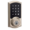 Kwikset SmartCodeT 916 Touchscreen Electronic Deadbolt with Z-Wave Technology (Satin Nickel)