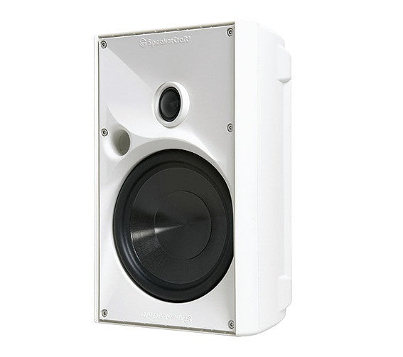 SpeakerCraft ASM80611 OE6 One 6.25" Outdoor Speaker - White (Each)