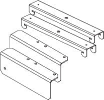 Peerless ACC460 Cable Relocation Bracket for Mounting PB-1 to CMJ453 Peerless ACC460 Cable Relocation Bracket for Mounting PB-1 to CMJ453