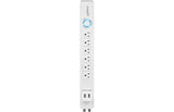Panamax P360-6 6-Outlet Floor Strip Surge protector with Detachable USB Charging Ports