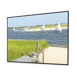 Draper Clarion 252261 Fixed Frame Projection Screen - 110 - 16:9 - Wall Mount