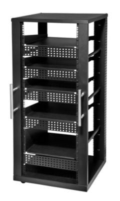 Peerless-AV 30U AV Component Rack System Compatible with most standard 19" rack accessories