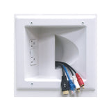 Peerless-AV Recessed Low Voltage Media Plate