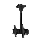 Peerless ECMU-03-I 3' Wind Rated I-beam Tilt Mount - Black