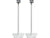 Sanus WSS2 Speaker Stand for SONOS PLAY:1 and PLAY:3 (White Pair)