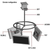 Peerless MDJ760 Flat Panel Multi-Display System