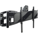 Peerless PLAV60UNLPGB Articulating Arm with Vertical Adjustment for 37 to 65 Flat Panel Screens - Gloss Black