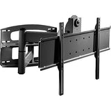 Peerless PLAV60-UNL Articulating Wall Arm With Vertical Adjustment for 37 - 95 Screens - Black