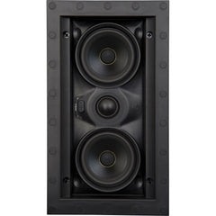SpeakerCraft ASM54311 Profile AIM LCR3 One 3" In-Ceiling Speaker with Pivoting Woofer - Black (Each)