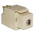 Choice Select Keystone Jack 1/8 inch mono mini plug, Ivory