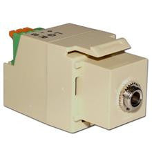 Choice Select Keystone Jack 1/8 inch Stereo mini plug, Ivory