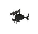 Peerless-AV DST980-3 Ceiling Mount for 3 37-80 Flat Panel Displays