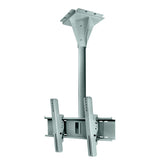 Peerless ECMU-04-C-S 4' Wind Rated Ceiling Tilt Mount - Stone Gray