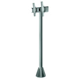 Peerless EPMU-08 8' Wind Rated Pedestal Tilt Mount - Stone Gray