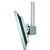 Peerless ECMU-04-C-S 4' Wind Rated Ceiling Tilt Mount - Stone Gray