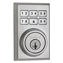 Kwikset Contemporary Smartcode Deadbolt with Z-Wave (Satin Chrome)