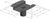 Peerless-AV Modular MOD-CPF Mounting Adapter for Flat Panel Display