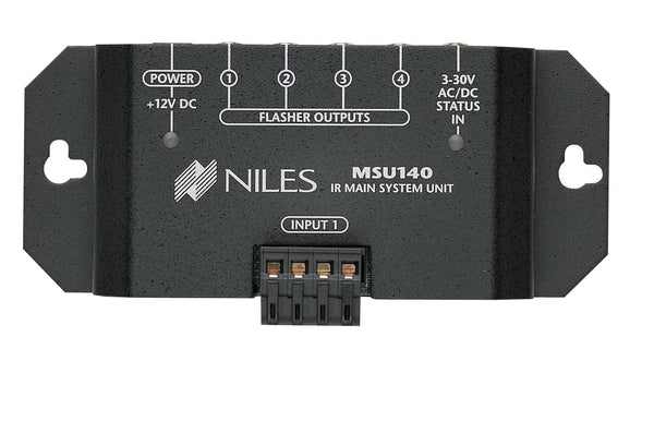 Niles MSU140 IR Repeater Main System Unit for Single Zone One Input Four Flasher Out